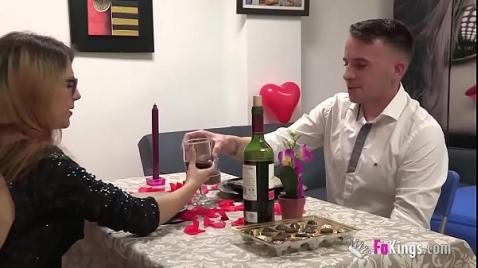 Две пары отметили день влюбленных